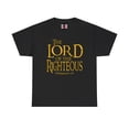 thumbnail image 1 of DJH Apparel | The Lord of the Righteous Christian Unisex T-shirt, 1 of 4