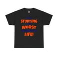 thumbnail image 1 of DJH Apparel | Tried STUDYING: Worst Two Minutes of My Life Funny Unisex Tee, 1 of 7