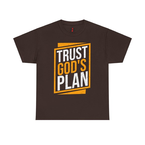 DJH Apparel | Trust God's Plan Christian Unisex Cotton T-shirt