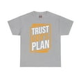 thumbnail image 1 of DJH Apparel | Trust God's Plan Christian Unisex Cotton T-shirt, 1 of 4