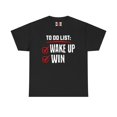thumbnail image 1 of DJH Apparel | Wake Up and Win Motivational Unisex T-shirt, 1 of 4