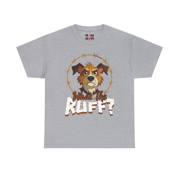 DJH Apparel | What The Ruff? Funny Dog T-shirt