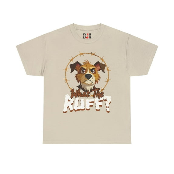 DJH Apparel | What The Ruff? Funny Dog T-shirt