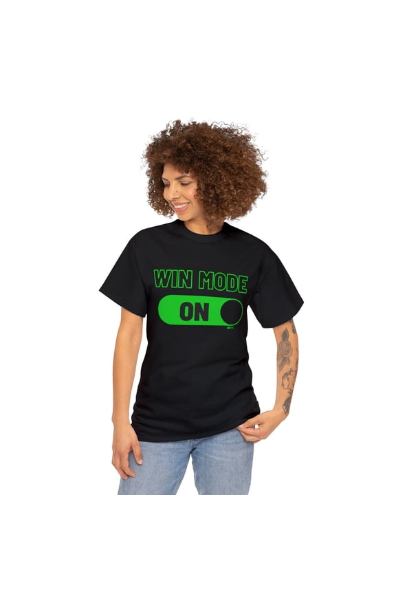 DJH Apparel | Win Mode On Motivational Unisex T-shirt