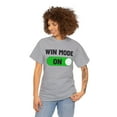 thumbnail image 1 of DJH Apparel | Win Mode On Motivational Unisex T-shirt, 1 of 5