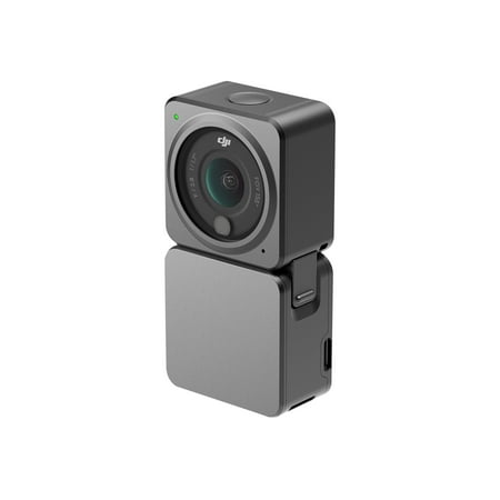 DJI - Action 2 Power Combo 4K Action Camera - Gray