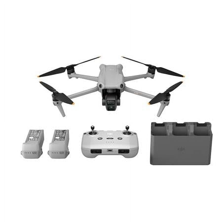 DJI Air 3 4K Dual Camera Aerial Drone with Remote Control & Batteries