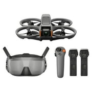 DJI Avata 2 Fly Smart Combo Three Batteries with PFV Drone, Goggles N3 , Remote