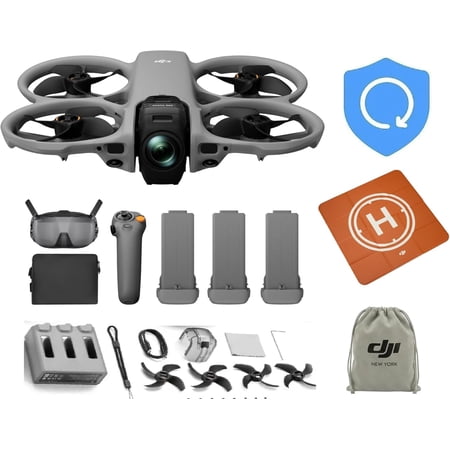 DJI Avata 360 Motion Fly More Combo, 360° Drone With 1-Inch 8K 360° Imaging, Includes Goggles N3 and RC Motion 3 for Intuitive Motion Control 1 year NYC Care Pl