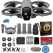 DJI Avata 360 Motion Fly More Combo FPV Drone with Camera, 3 Battery Bundle Includes Goggles N3 and RC Motion 3 for Intuitive Motion Control and Easy ACRO 360 Immersive Flight Drone 128GB microSD