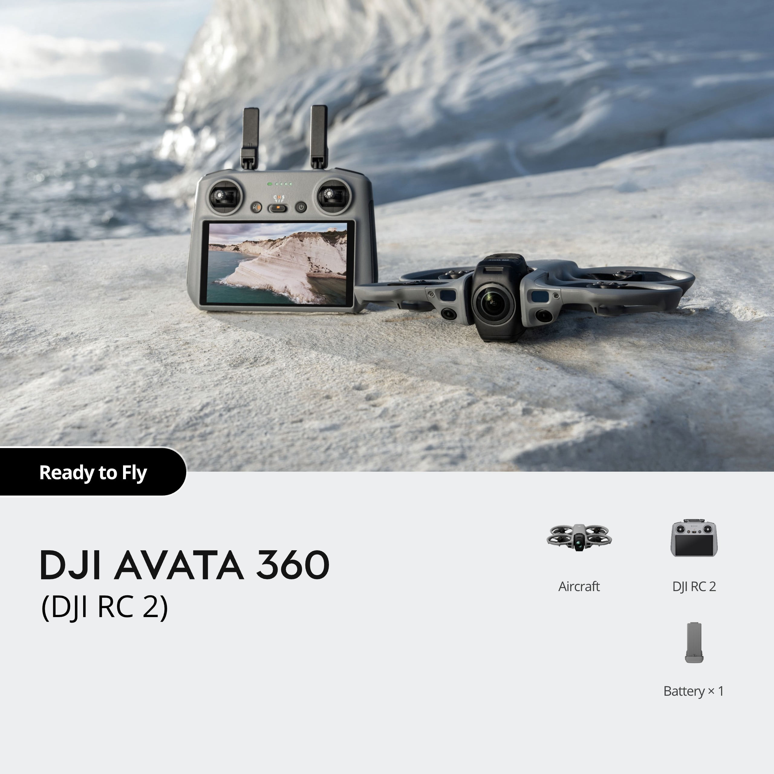 DJI Avata 360 Drone With RC 2+1 Battery US Stock