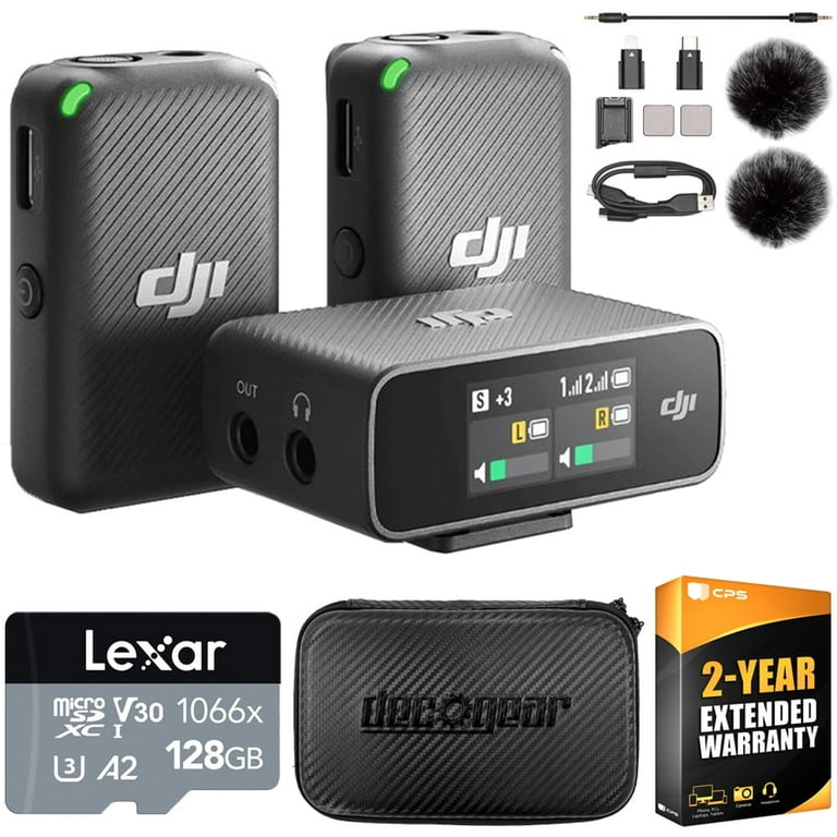 DJI CP.RN.00000197.01 Mic Wireless Microphone System and
