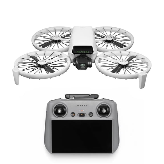 DJI Flip with RC 2 Screen Remote Controller, Follow Me Drone with 4K UHD Camera