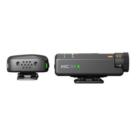 DJI - Mic Mini (1 TX + 1 RX) - Black