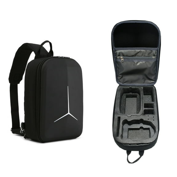 DJI MINI 3 PRO Case Backpack Messenger Chest Bag, Waterproof Shockproof Hard Shell Carrying Case Bag for DJI Mini 3 Pro Drone, Portable Fashion Box Shoulder Bag Accessories