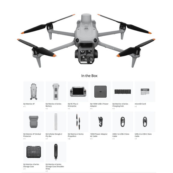 DJI Matrice 4T Plus Combo Drone