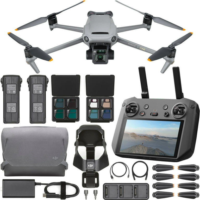 DJI Mavic 3 Cine Combo - Quadcopter Drone - Wi-Fi - gray DJI Mavic 3 Cine Combo - Quadcopter Drone - Wi-Fi - gray