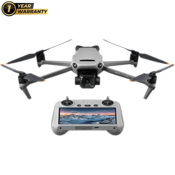 DJI Mavic 3 Classic Drone with RC Remote Controller With Screen with 1 Year CPS Premium Warranty Pack