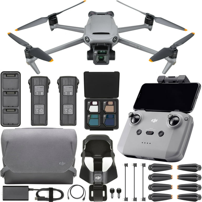 DJI Mavic 3 Quadcopter Drone, Cameras with Video Recording