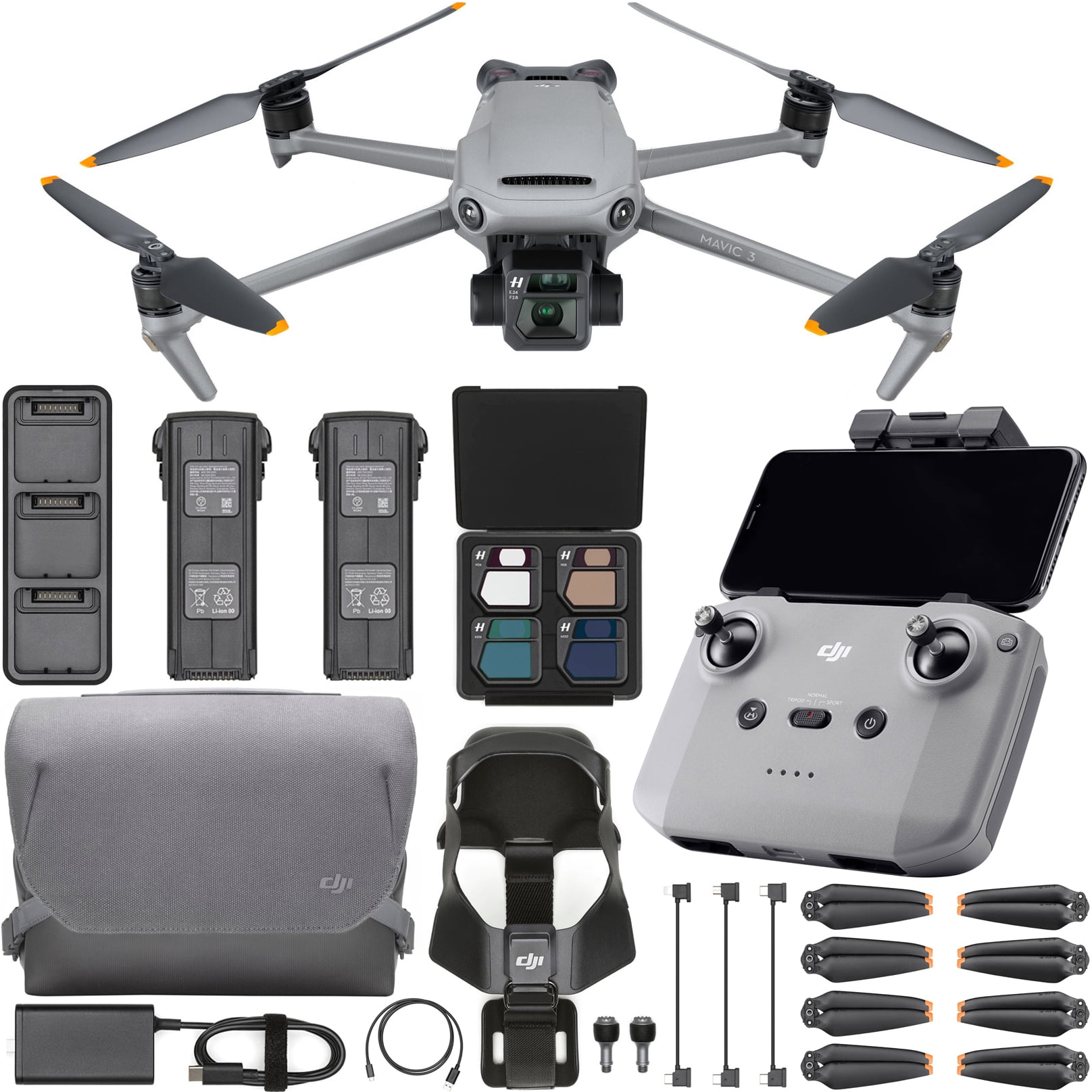 DJI Mavic 3 Quadcopter Drone Fly More Combo CP.MA.00000440.01 