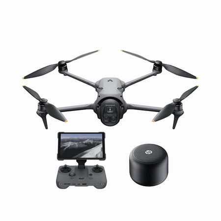 DJI Mavic 4 Pro Drone 512GB Creator Combo – Hasselblad Tri-Camera System, 100MP 4/3 CMOS, 51-Min Flight Time, RC Pro 2, Charging Hub, 3 Batteries, Professional Gray