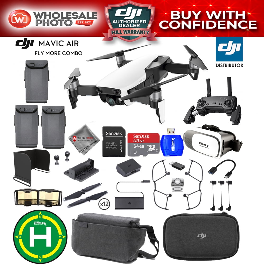 DJI MAVIC AIR Arctic White インテリジェンス・フライト・バッテリー プロペラガード 他 / ドローン Dji Mavic Air Fly More Combo Arctic White 2025 |