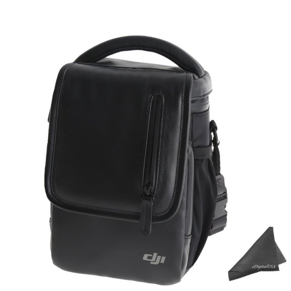 DJI Mavic Quadcopter Shoulder Bag, Microfiber Cleaning Cloth, Black