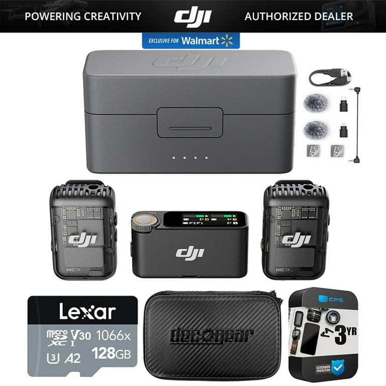 DJI MIC セット DJI、13200円からのワイヤレス小型マイク。10gで最大48時間使用