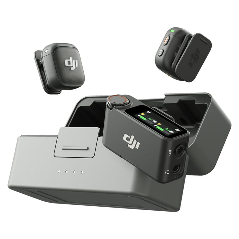 DJI MIC 2 ワイヤレスマイク 32bit float DJI Mic 3 2-Person Advanced Mini 2.4GHz Wireless Microphone System