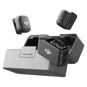 DJI Mic 3 2-Person Advanced Mini 2.4GHz Wireless Microphone System with Charging Case