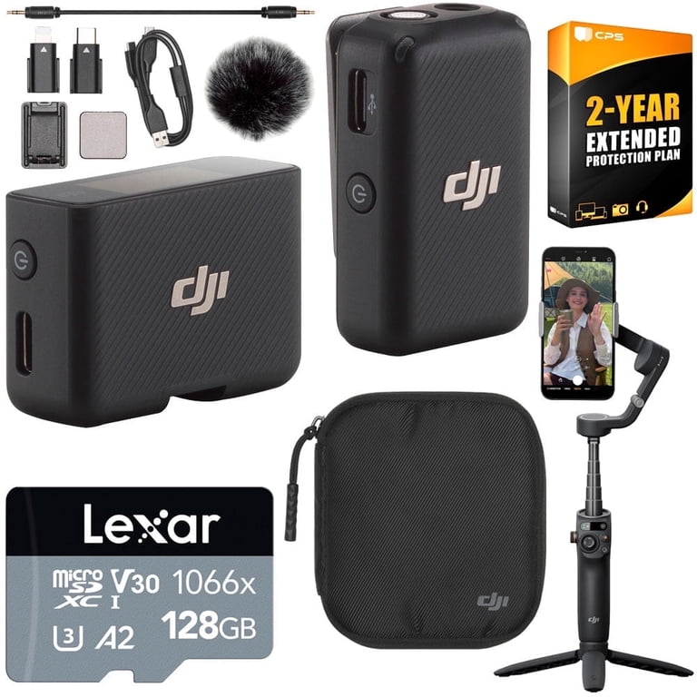 DJI Mic Compact Digital Wireless Microphone System/Recorder Osmo 