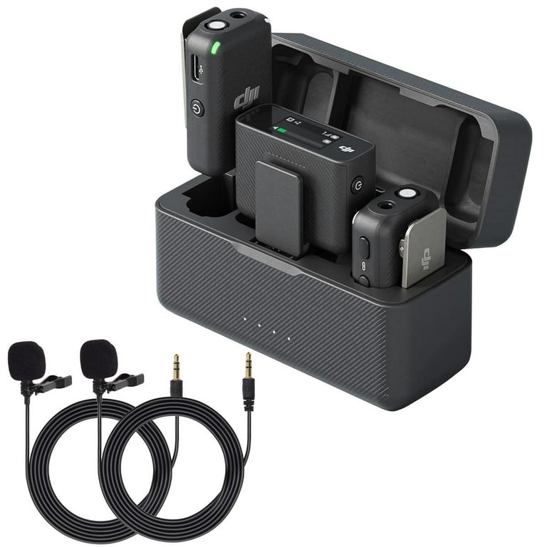 DJI Mic Dual-Transmitter Compact Digital Wireless Microphone