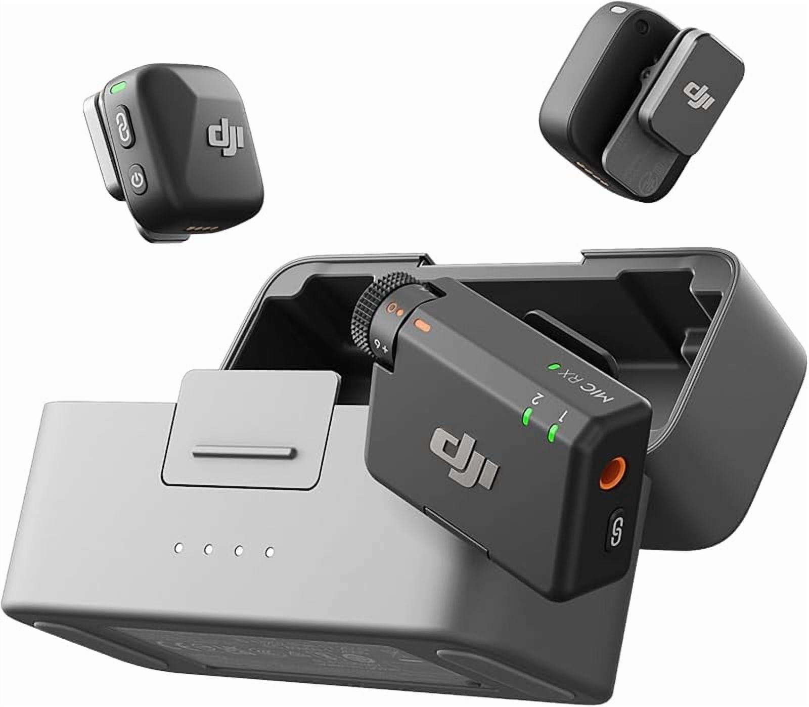 DJI Mic Mini (1 TX + 1 RX), Wireless Lavalier Microphone for