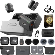 DJI Mic Mini 2 TX + 1 RX + Charging Case, Ultralight Bundle