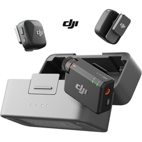 DJI Mic Mini (2 TX + 1 RX + Charging Case) Wireless Lavalier Microphone Vlogging