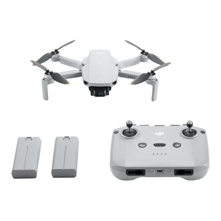 DJI - Mini 2 SE Fly More Combo Drone with Remote Control - Gray