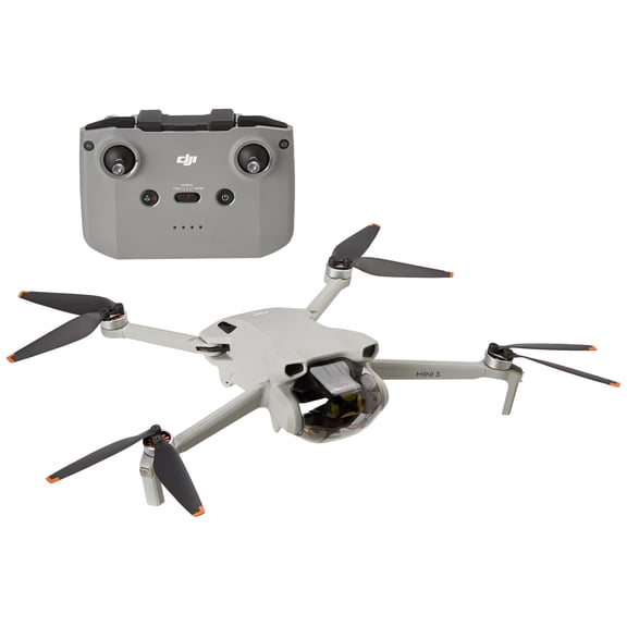 DJI Mini 3 4K Video Resolution Aerial Drone Bundle with Remote Control