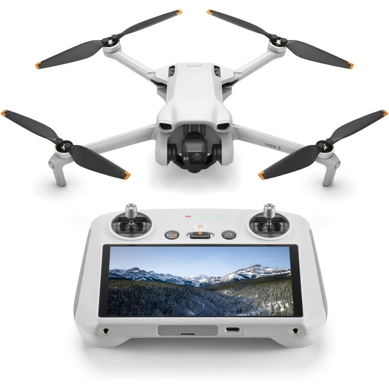 DJI Mini 3 Foldable Photography Drone and RC Controller with DJI Mini 3 Foldable Photography Drone and RC Controller with