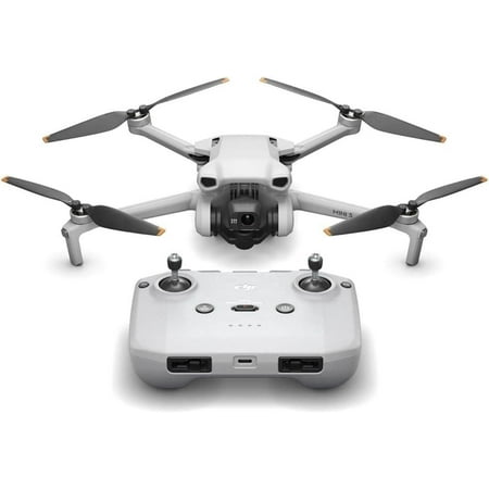 DJI Mini 3, Drones with Camera for Adults 4K, 38-min Flight Time, up to 32800ft (10km) Video Transmission, True Vertical Shooting, GPS Auto Return Integrated, Mini Drone with Camera for Beginners