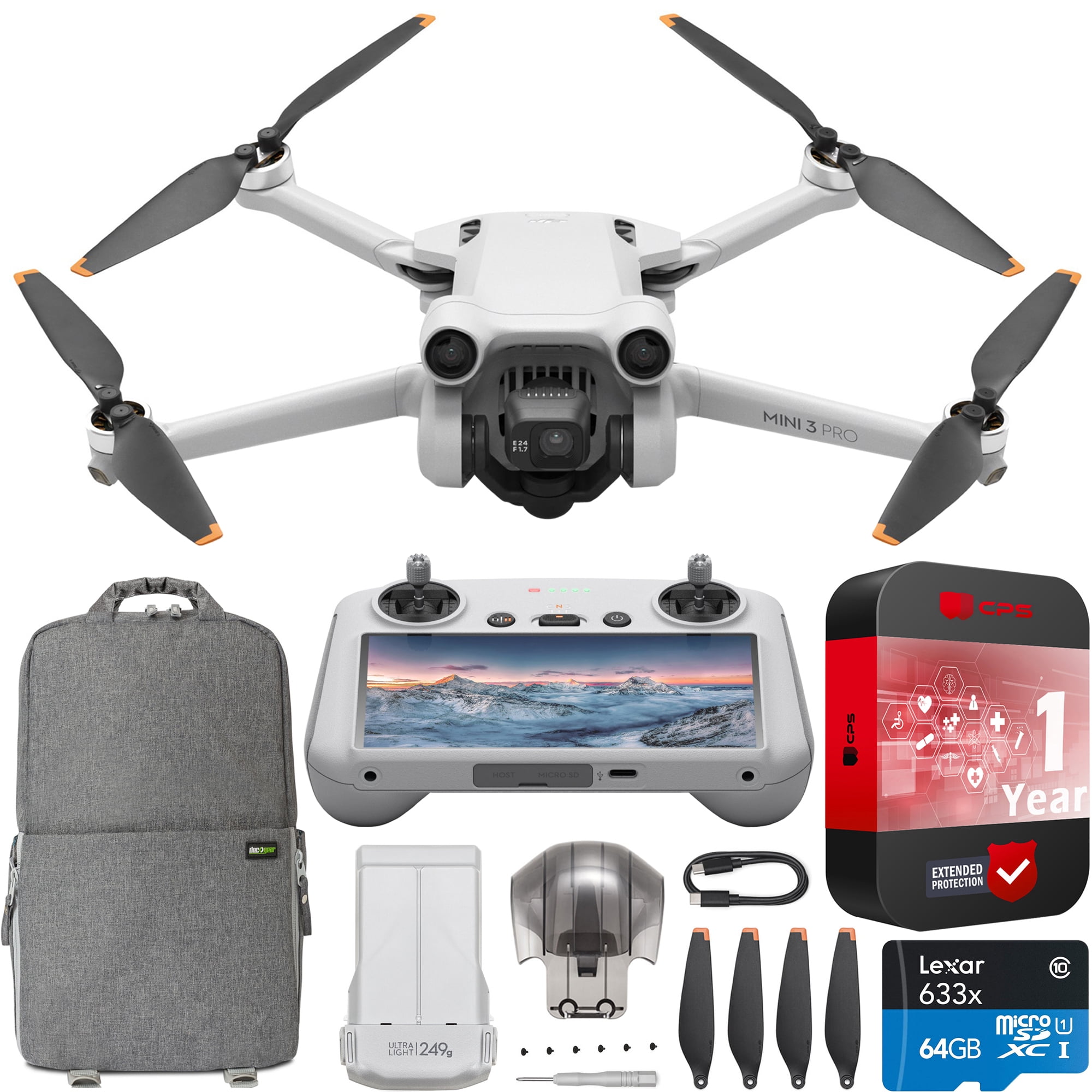 その他 DJI MINI 3 pro DJI Mini 3 Pro Aircraft Only (Includes Propellers) – Camrise