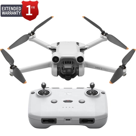 Open Box DJI Mini 3 Pro Drone Quadcopter w/ 4K & 48MP + RC-N1 Remote Control CP.MA.0000048.02 with 1 Year Extended Warranty
