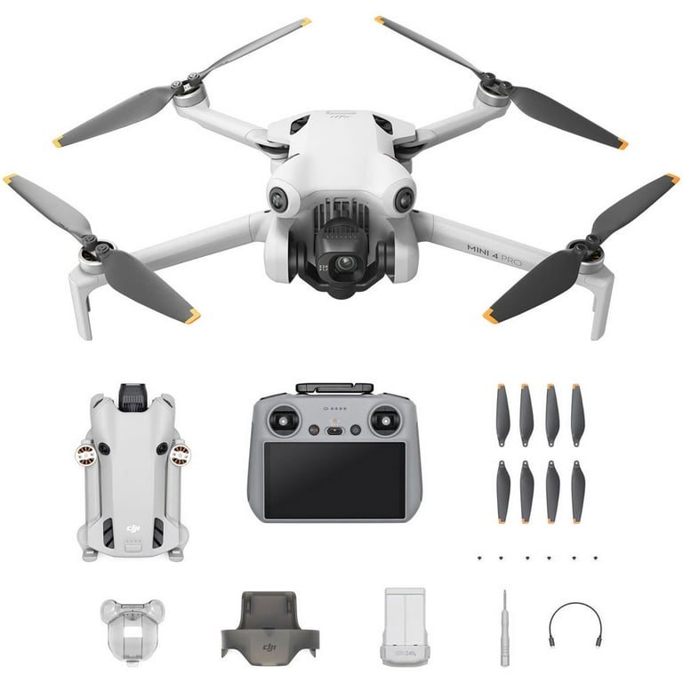  DJI Mavic Pro 4K Quadcopter with Remote Controller, 2  Batteries, with 1-Year Warranty - Gray : Toys & Games