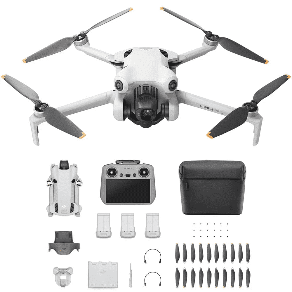 DJI Mini 4 Pro Drone Fly More Combo with RC 2 Remote Controller