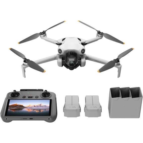 DJI Mini 4 Pro Drone Fly More Combo with RC 2 Remote Controller