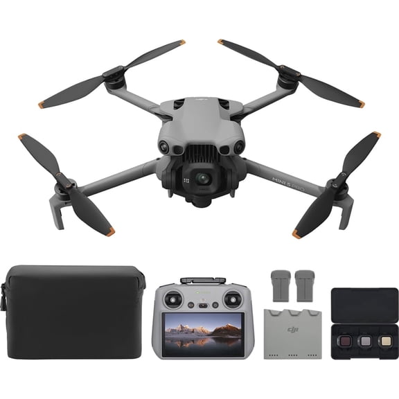 DJI Mini 5 Pro Fly More Combo with Drone, DJI RC 2 Remote, 3 Batteries, Hub