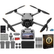 DJI Mini 5 Pro Fly More Combo Plus with DJI RC 2, Drone with 4K Video, 52 Mins Flight Time, 3 Batteries Bundle with, 128GB Memory Card + Pilot Kit
