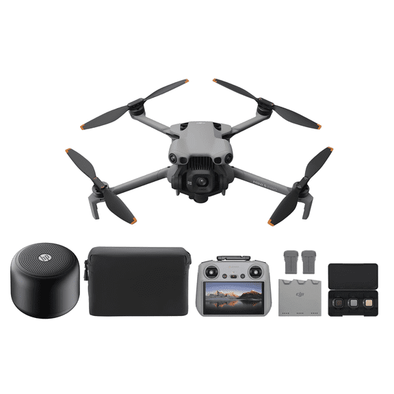 DJI Mini 5 Pro Fly More Combo with RC 2 – 4K Foldable Drone, 1-Inch CMOS Camera, ActiveTrack 360°, Obstacle Avoidance, 3 Batteries