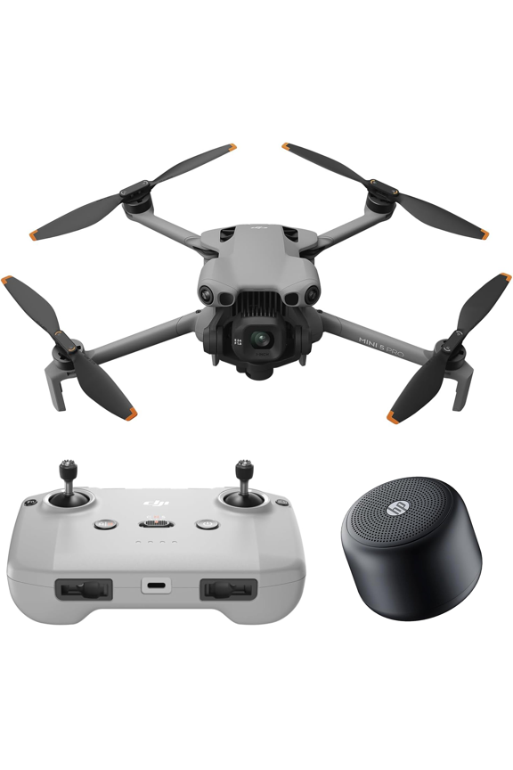 DJI Mini 5 Pro, Ultra-Light & Foldable Drone with Camera, 1-Inch CMOS, Omnidirectional Obstacle Sensing, ActiveTrack 360°, 225° Gimbal Rotation, 20km Transmission, 4K Drone for Beginners