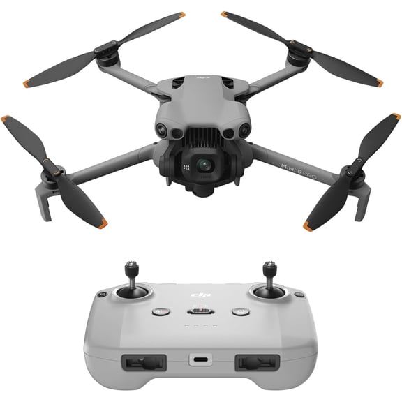 DJI Mini 5 Pro, Ultra-Light & Foldable Drone with Camera, 1-Inch CMOS, Omnidirectional Obstacle Sensing, ActiveTrack 360°, 225° Gimbal Rotation, 20km Transmission, 4K Drone for Beginners