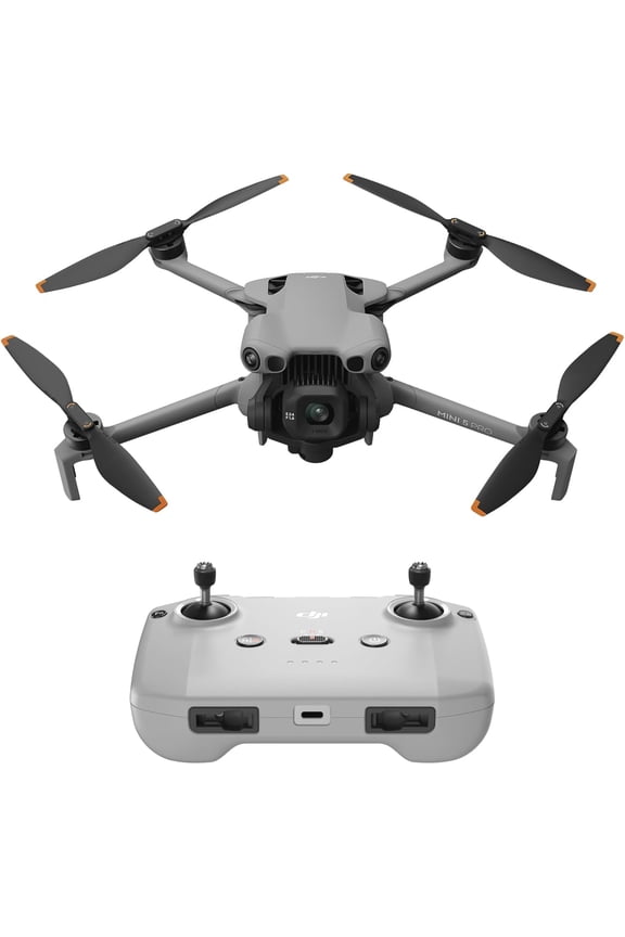 DJI Mini 5 Pro, Ultra-Light & Foldable Drone with Camera, 1-Inch CMOS, Omnidirectional Obstacle Sensing, ActiveTrack 360°, 225° Gimbal Rotation, 20km Transmission, 4K Drone for Beginners